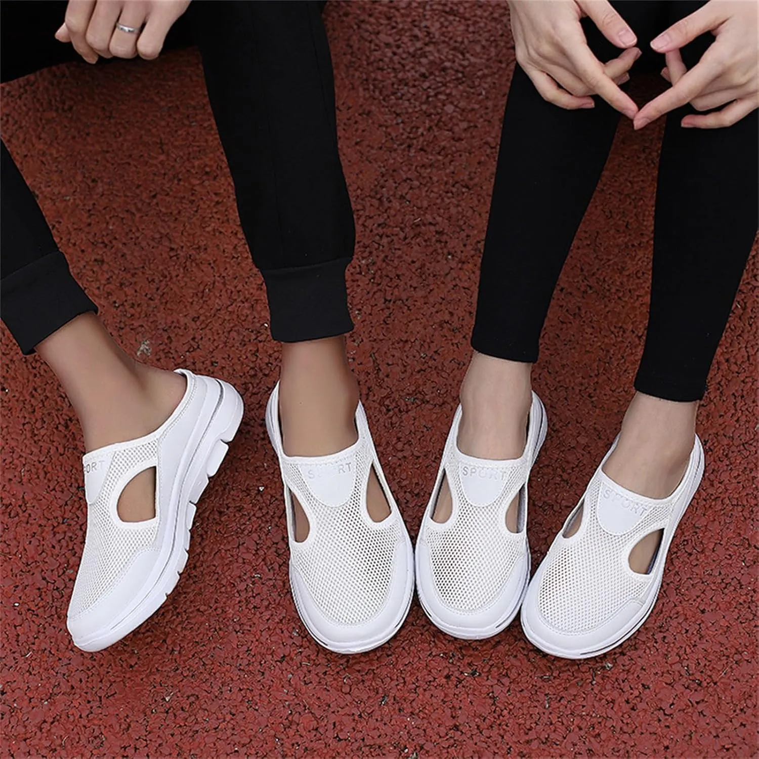 Women's Mules & Clogs Orthopedic Slip On Shoes for Women Men Lightweight Open Back Shoes Comfort Walking Shoes Breathable Slippers Closed Toe Slides