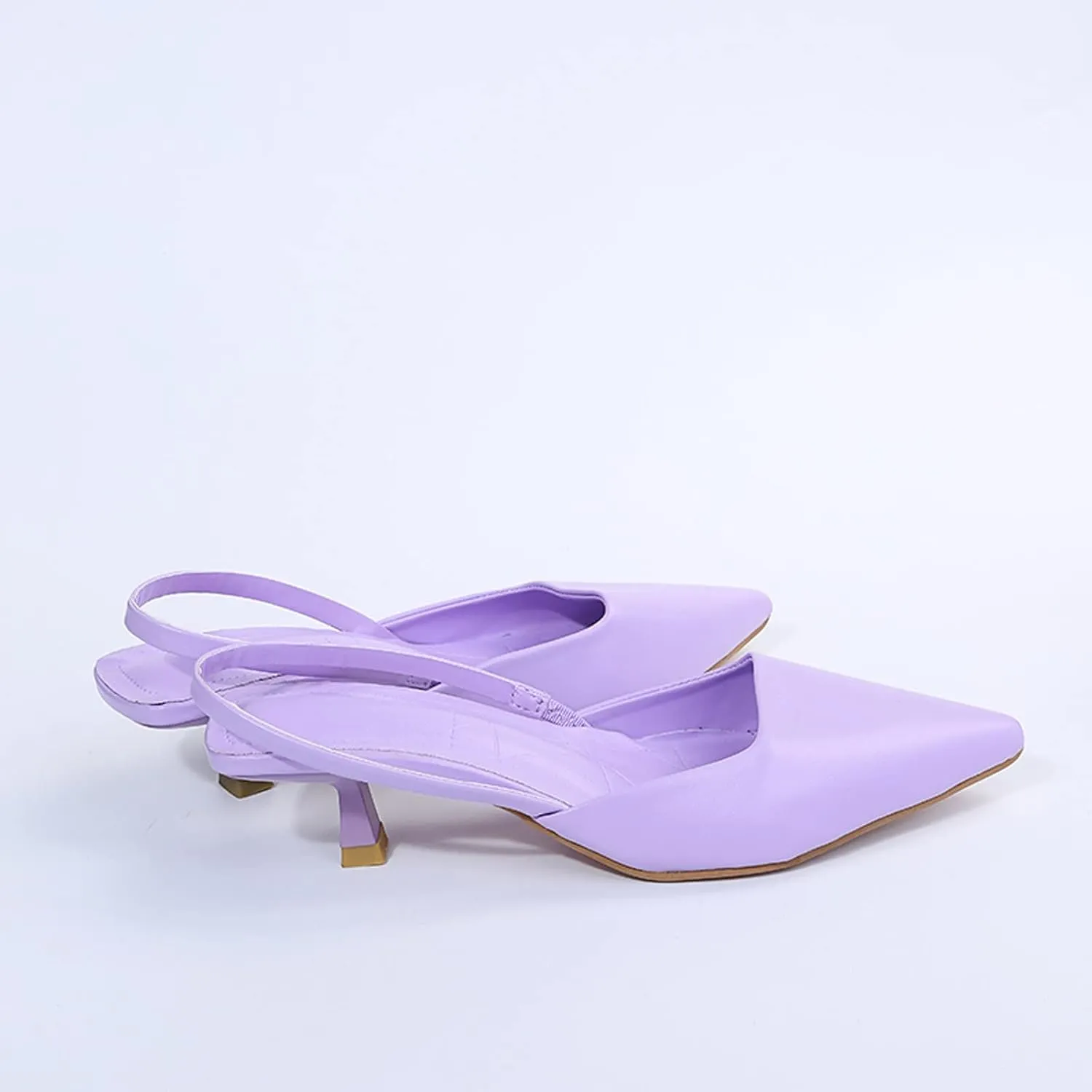 Women's Pumps Slingback Pointed Toe Heels Bride Dresses Wedding Shoes Closed Toe Low Heel Elegant Comfortable Sexy Wedding Party Dress Pump Shoes