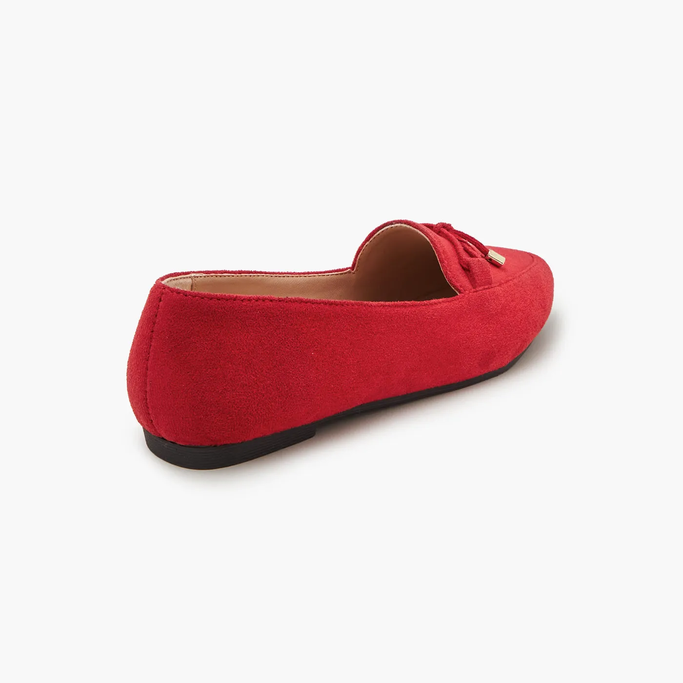 Women's Suede Pointed Loafers