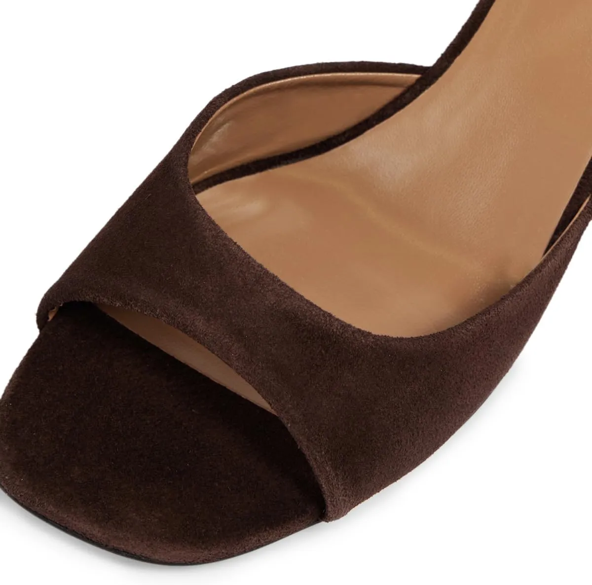 YDN Women Classic Square Open Toe Low Heeled Mules Slip On Chunky Heels Slides Sandals Prom Shopping Daily Shoes Size 4-16 US