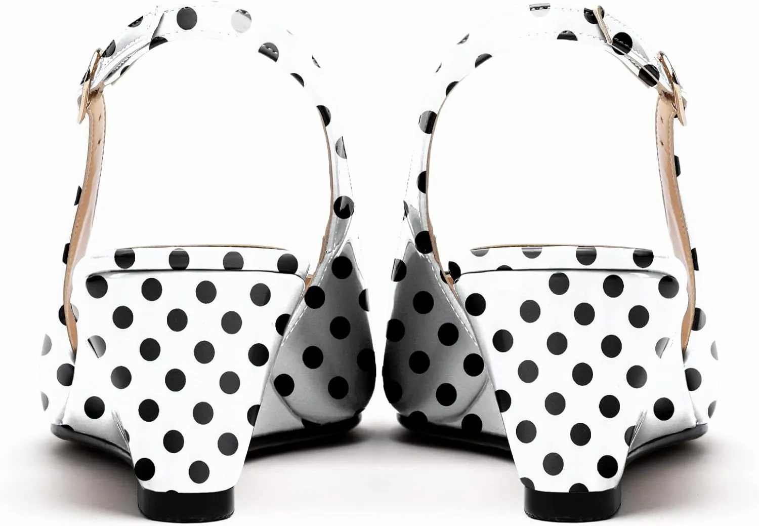 YODEKS Womens Wedges Peep Toe Low Heel Pumps 2 Inch Slingback Sandals Shoes