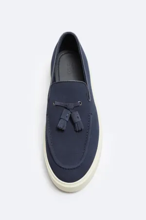 ZARA | LEATHER SPORTS LOAFERS WITH TASSELS