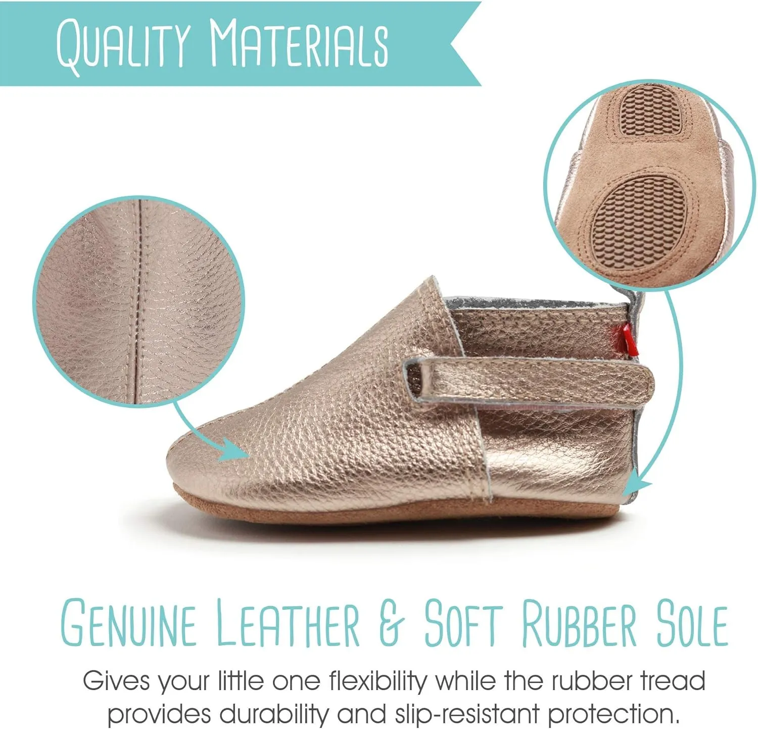 Zutano Unisex-Baby Leather Baby Shoes