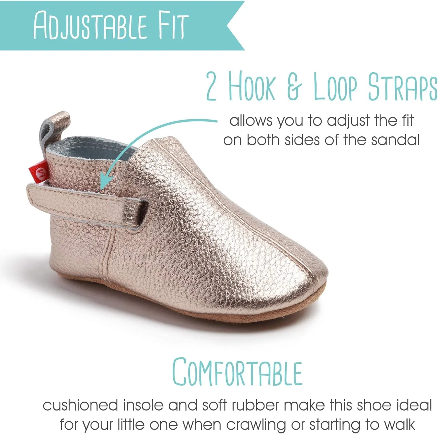 Zutano Unisex-Baby Leather Baby Shoes